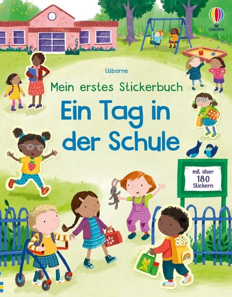 Mein erstes Stickerbuch- Ein Tag in der Schule