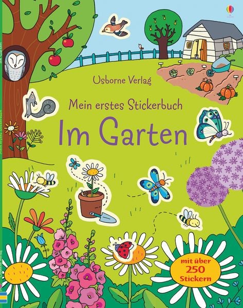 Mein erstes Stickerbuch- Im Garten