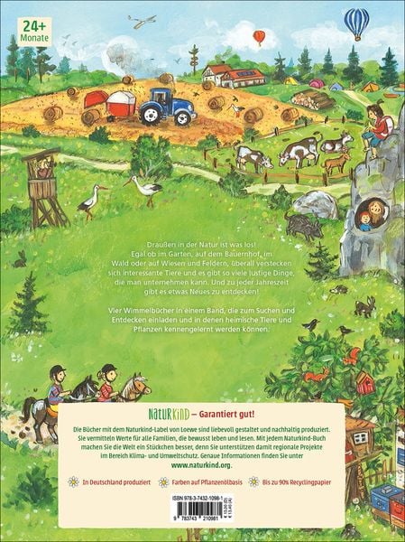 Mein großes buntes Natur-Wimmelbuch