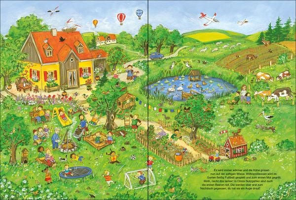 Mein großes buntes Natur-Wimmelbuch