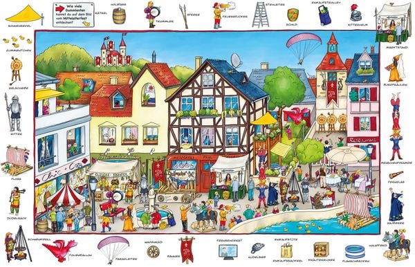 Mein Jahreszeiten Wimmelbuch