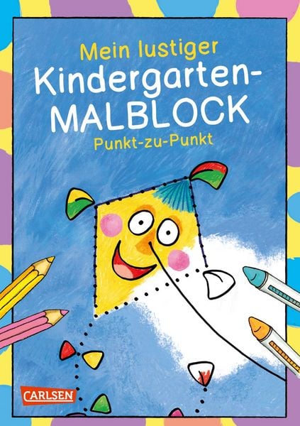 Kindergarten-Malblock Punkt-zu-Punkt