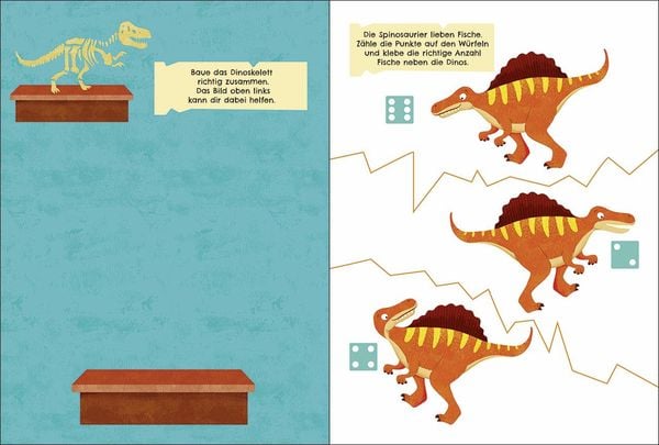Meine Dino-Welt - Rätselblock