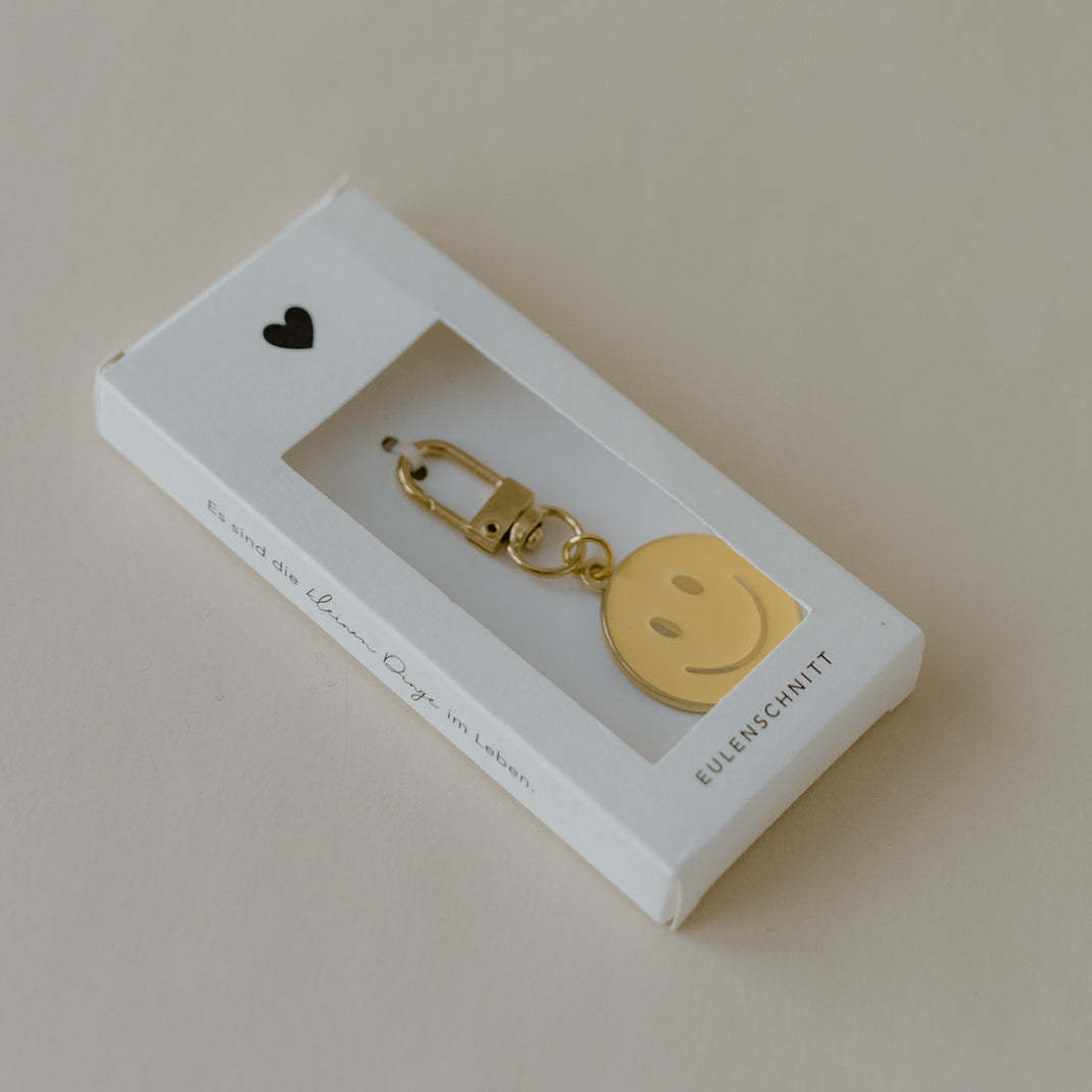 Schlüsselanhänger Smiley