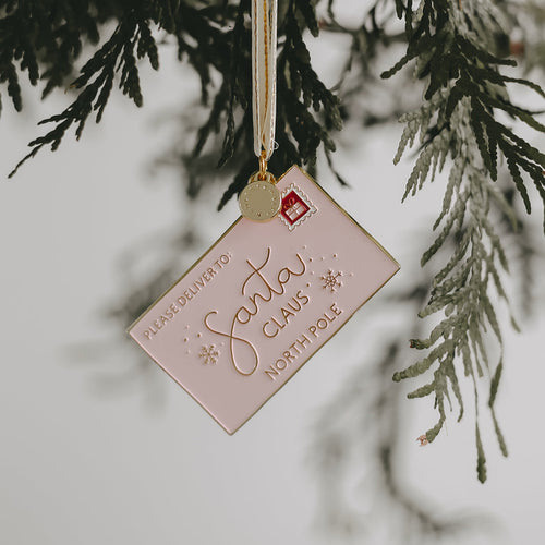 Baumschmuck Weihnachtsbrief