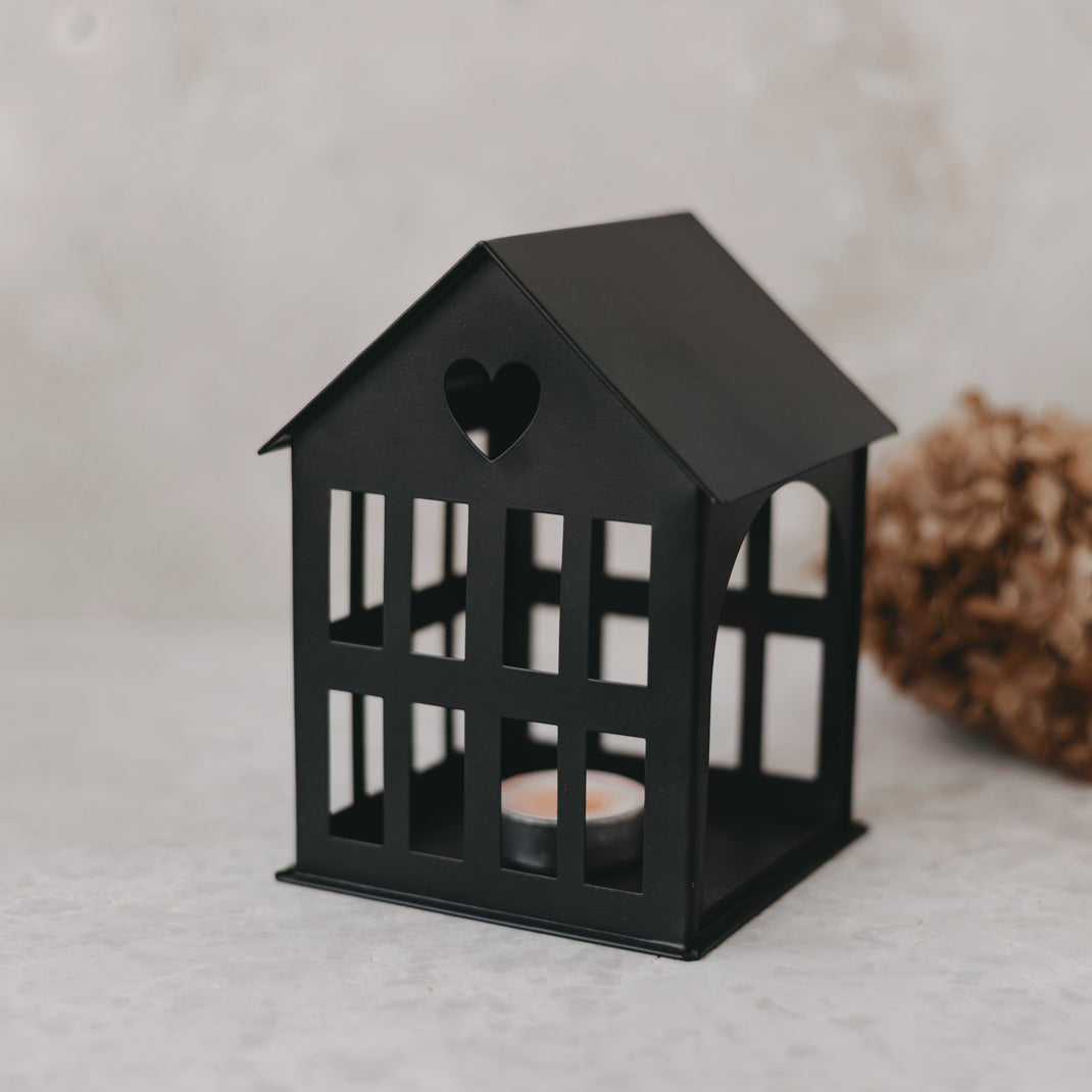 Metallhaus mini Schwarz