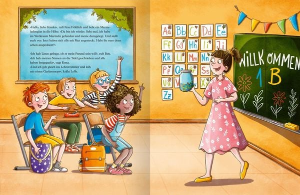 Mutmurmeln für den ersten Schultag