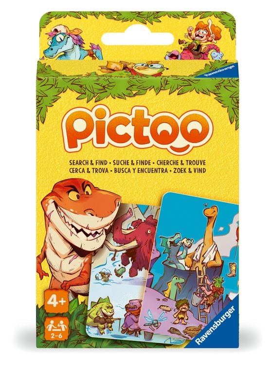 Pictoo Dino-Welt Kartenspiel, Blush Couture