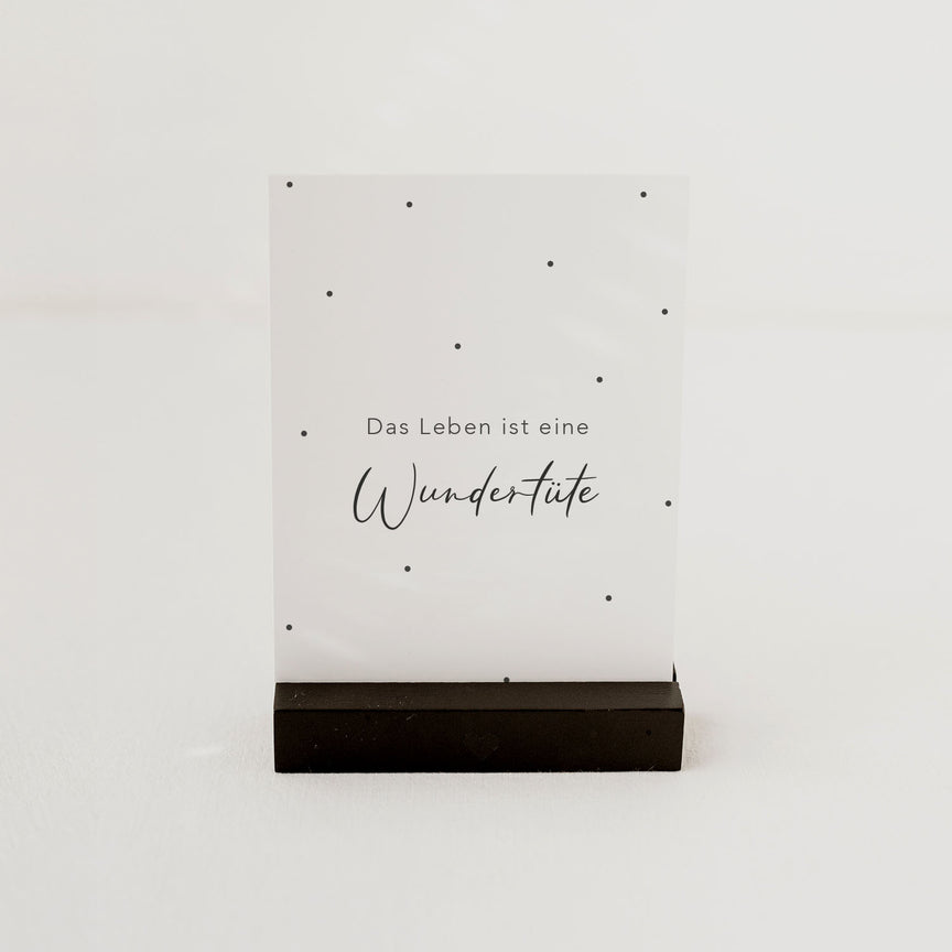 Spruchkarte Wundertüte