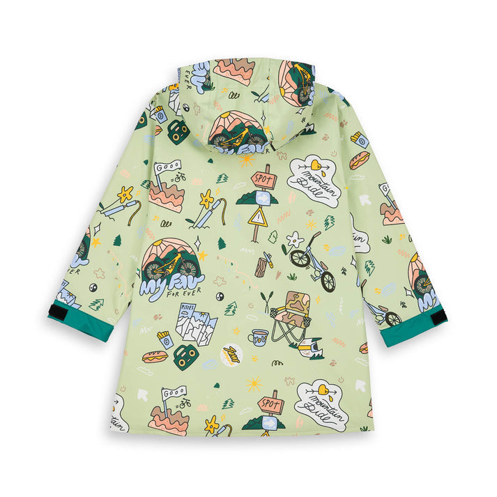 Regenponcho Mountain Ride