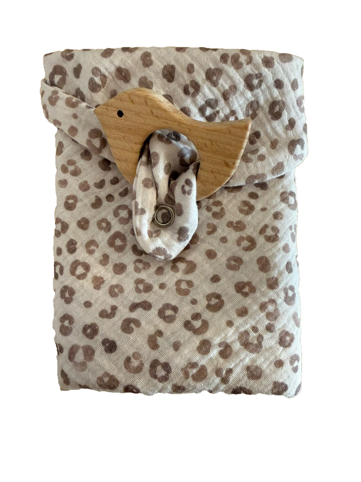 Schmusetuch | Leo Beige | Holzgreifling