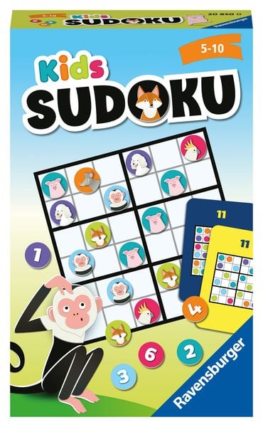 Kids Sudoku - Reise Spiel ab 5. Jahren