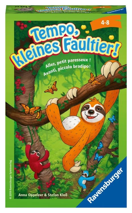 Tempo kleines Faultier Reisespiel, Blush Couture