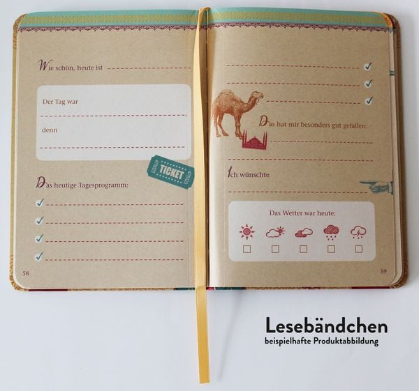 Reisetagebuch (Weltkarte)