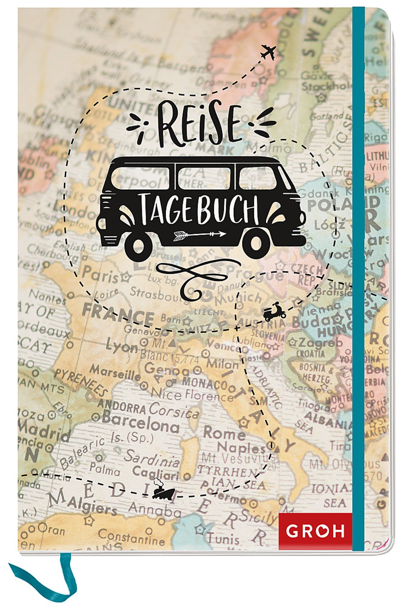 Reisetagebuch (Weltkarte)