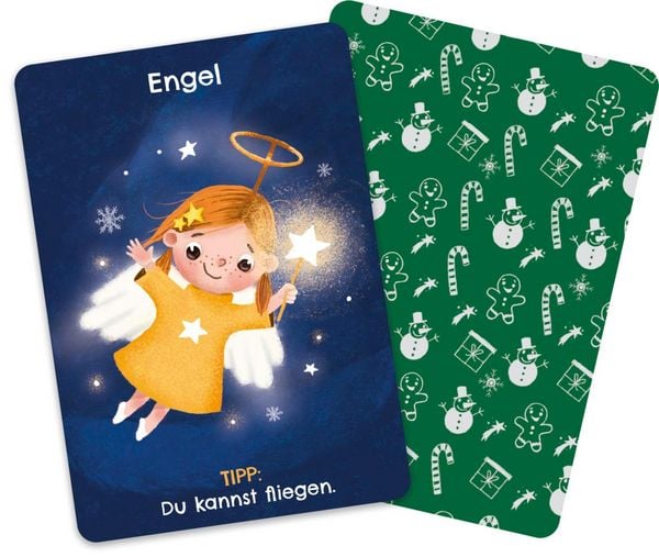 Rentier, Tanne, Weihnachtsmann- Wer bin ich?