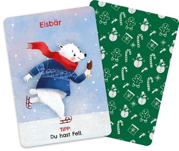 Rentier, Tanne, Weihnachtsmann- Wer bin ich?