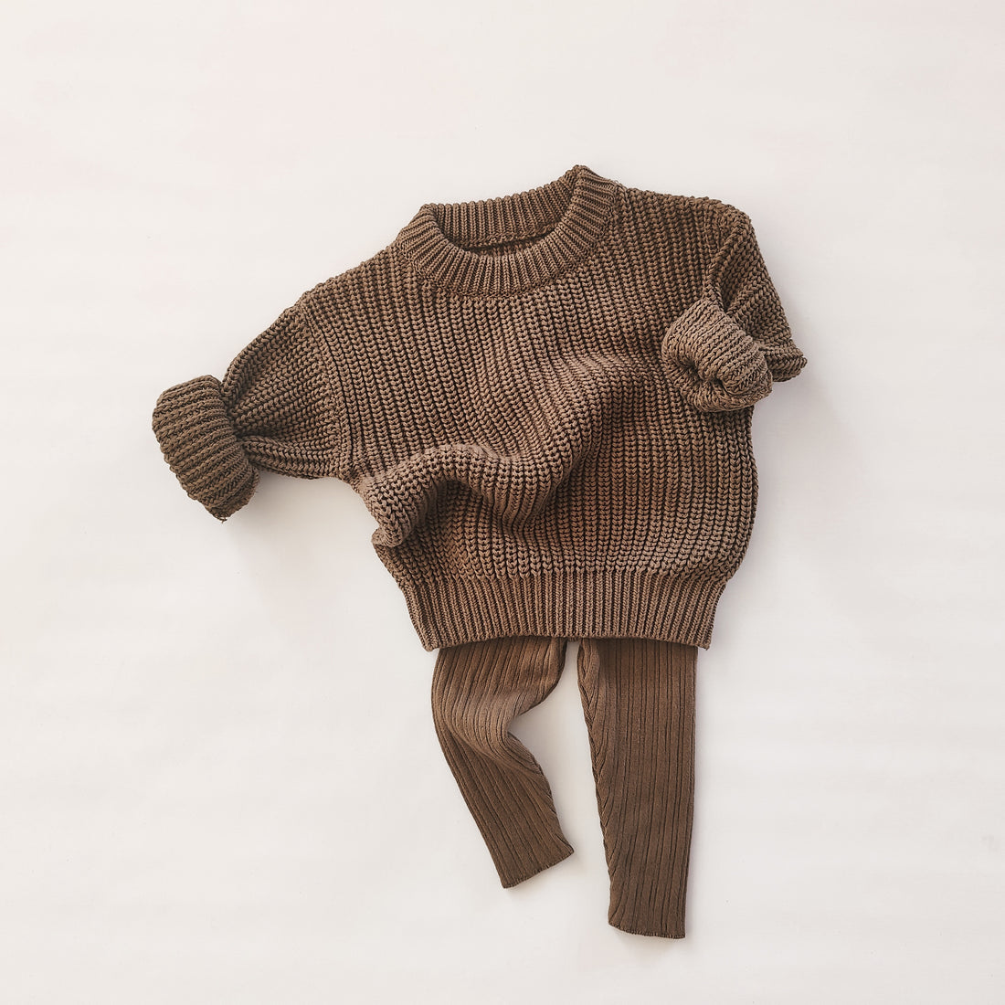 Ribbed Leggins coffee
