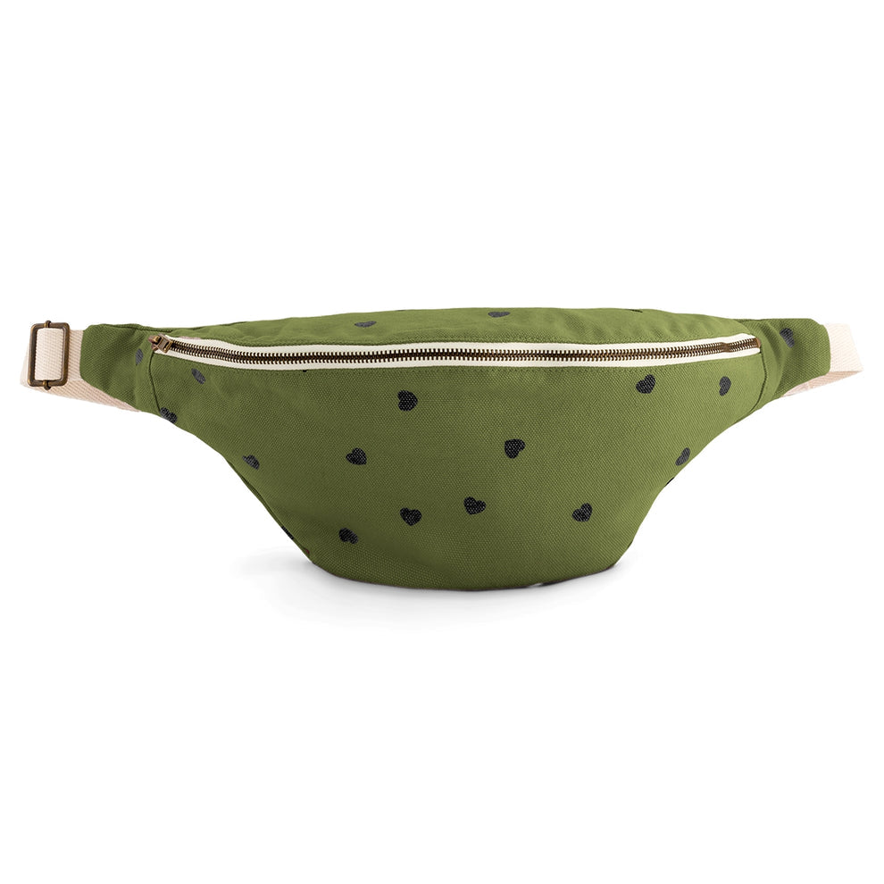 Bananenbeutel Herz khaki