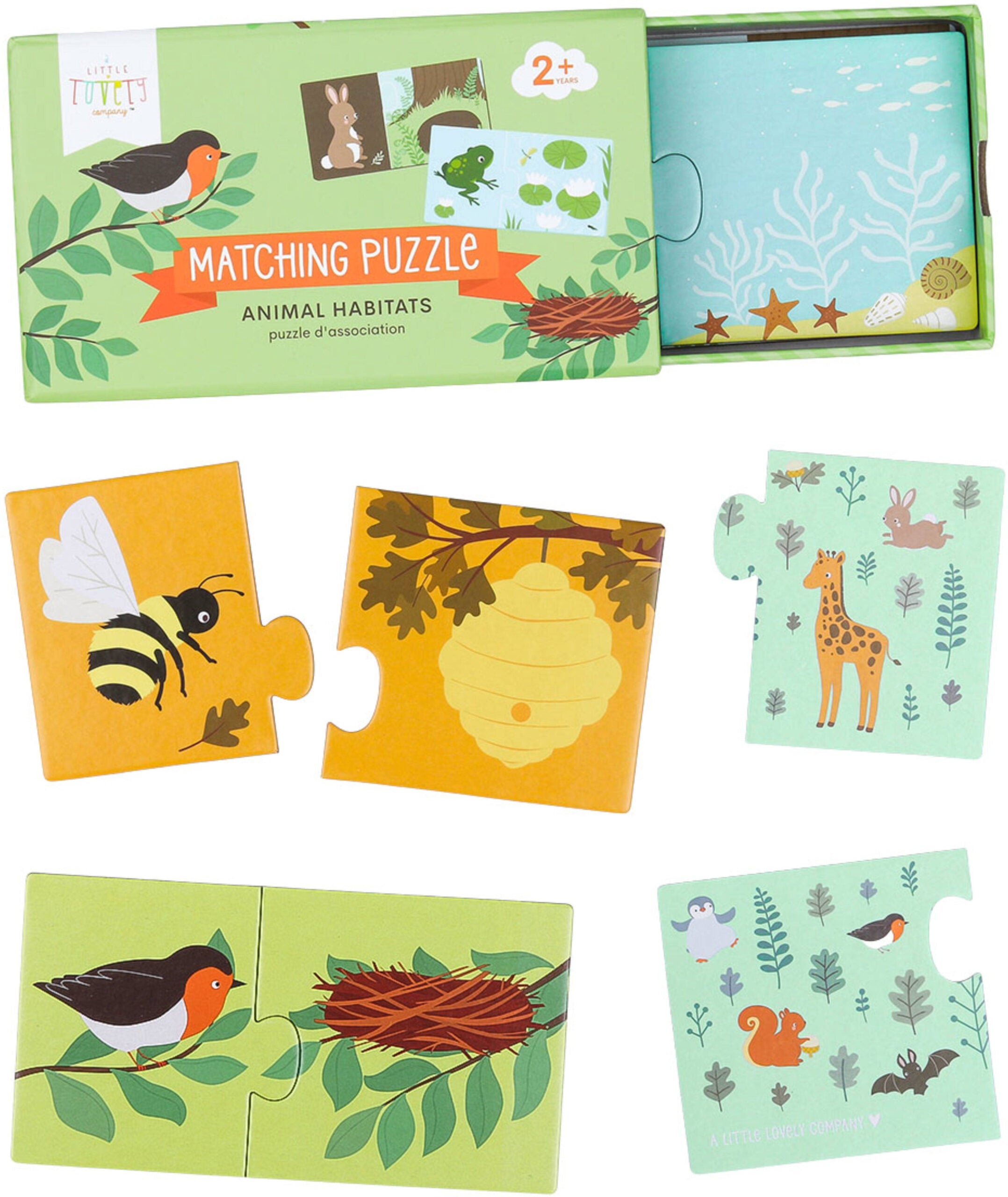 Puzzle Animal habitats