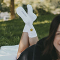 Socken Smiley gelb