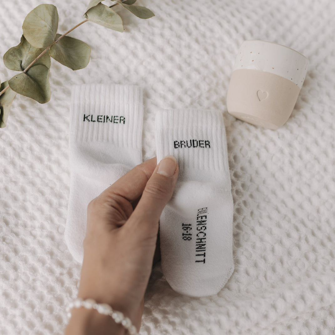 Babysocken Kleiner Bruder