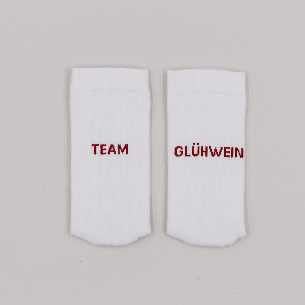 Socken Team Glühwein