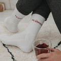Socken Team Glühwein