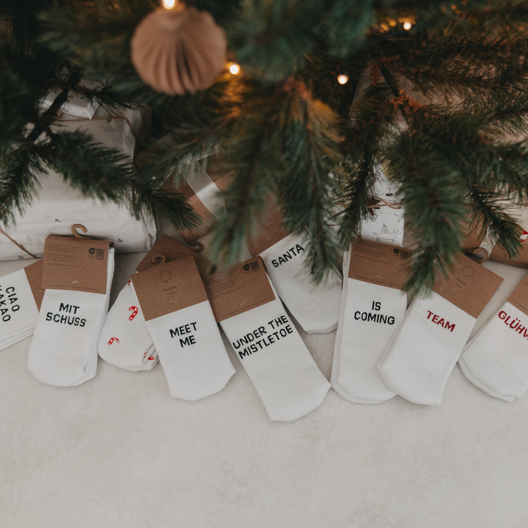 Socken Team Glühwein