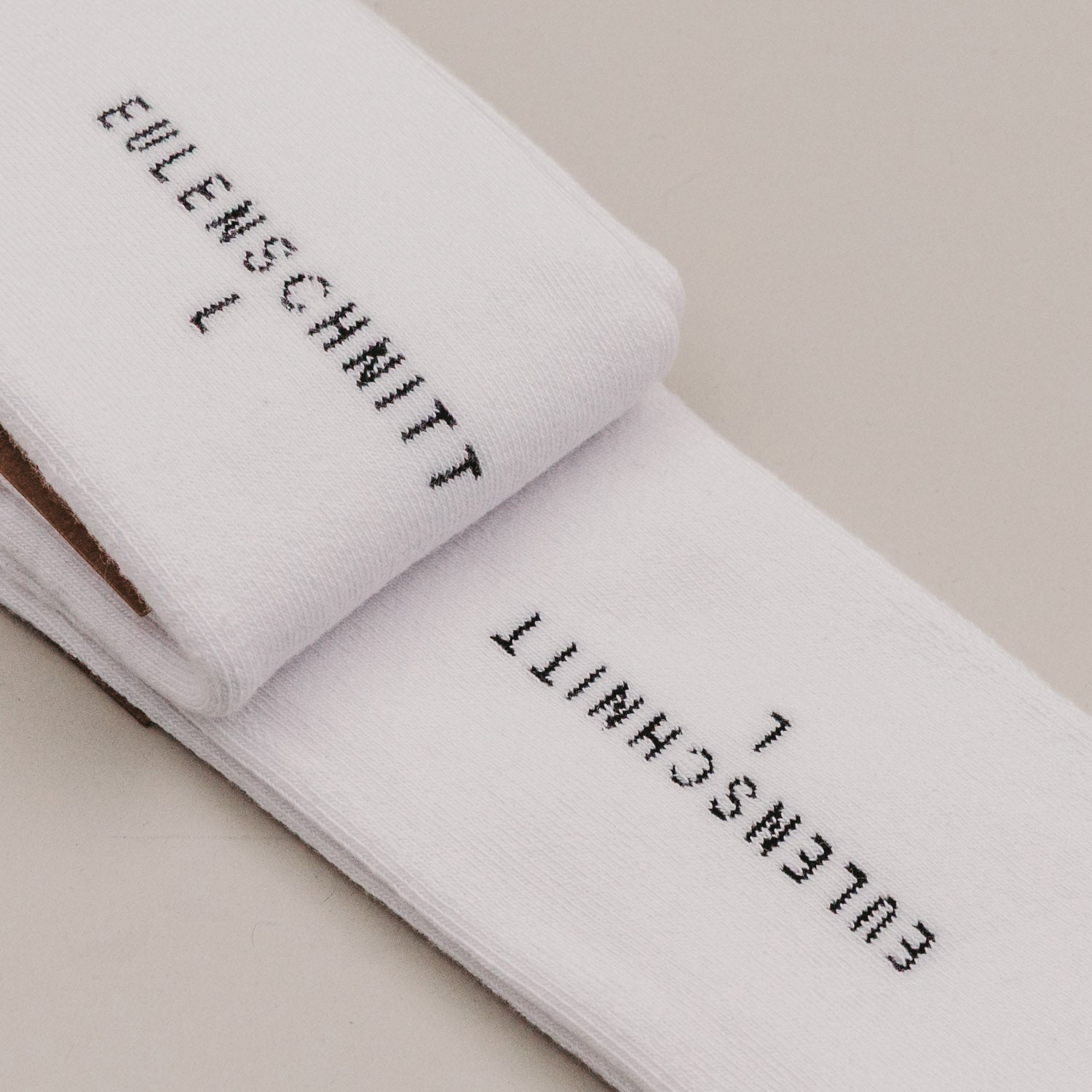 Socken Mr Weiss aus Baumwolle, Blush Couture