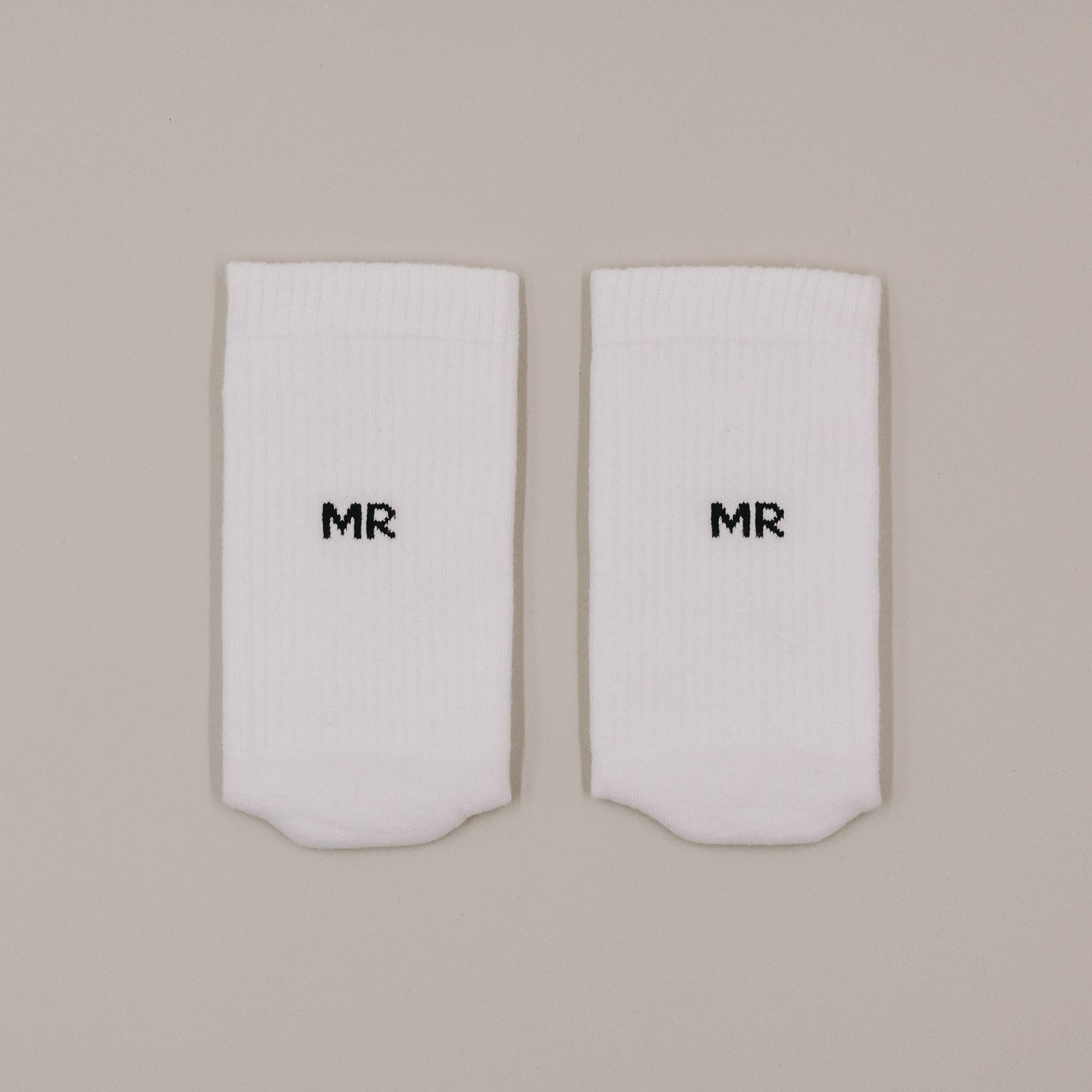 Socken Mr Weiss aus Baumwolle, Blush Couture