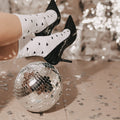 Socken Allover Herzen schwarz, Blush Couture