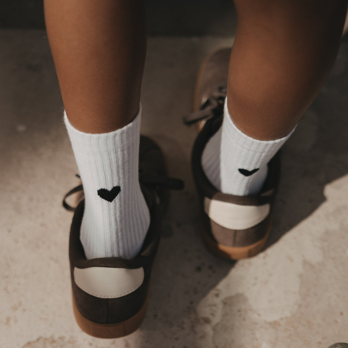 Kindersocken Herz schwarz, Ansicht 2, Blush Couture