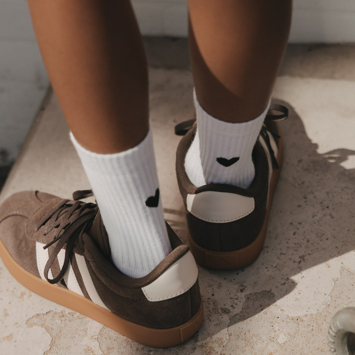 Kindersocken Herz schwarz, Ansicht 5, Blush Couture