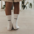 Kindersocken Grosser Bruder weiss, Blush Couture