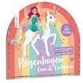 Stickerbuch: Regenbogen-Feen und Einhörner