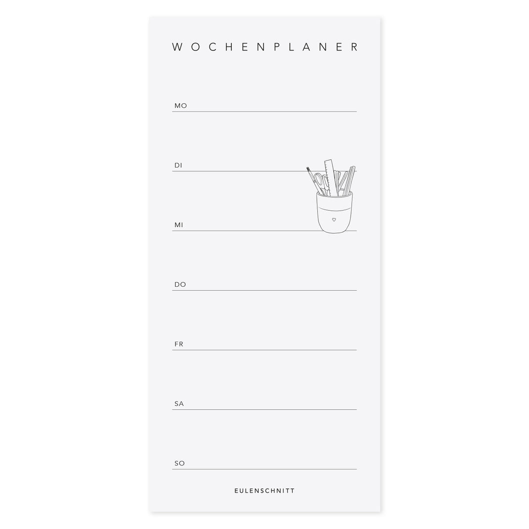 Block Wochenplaner