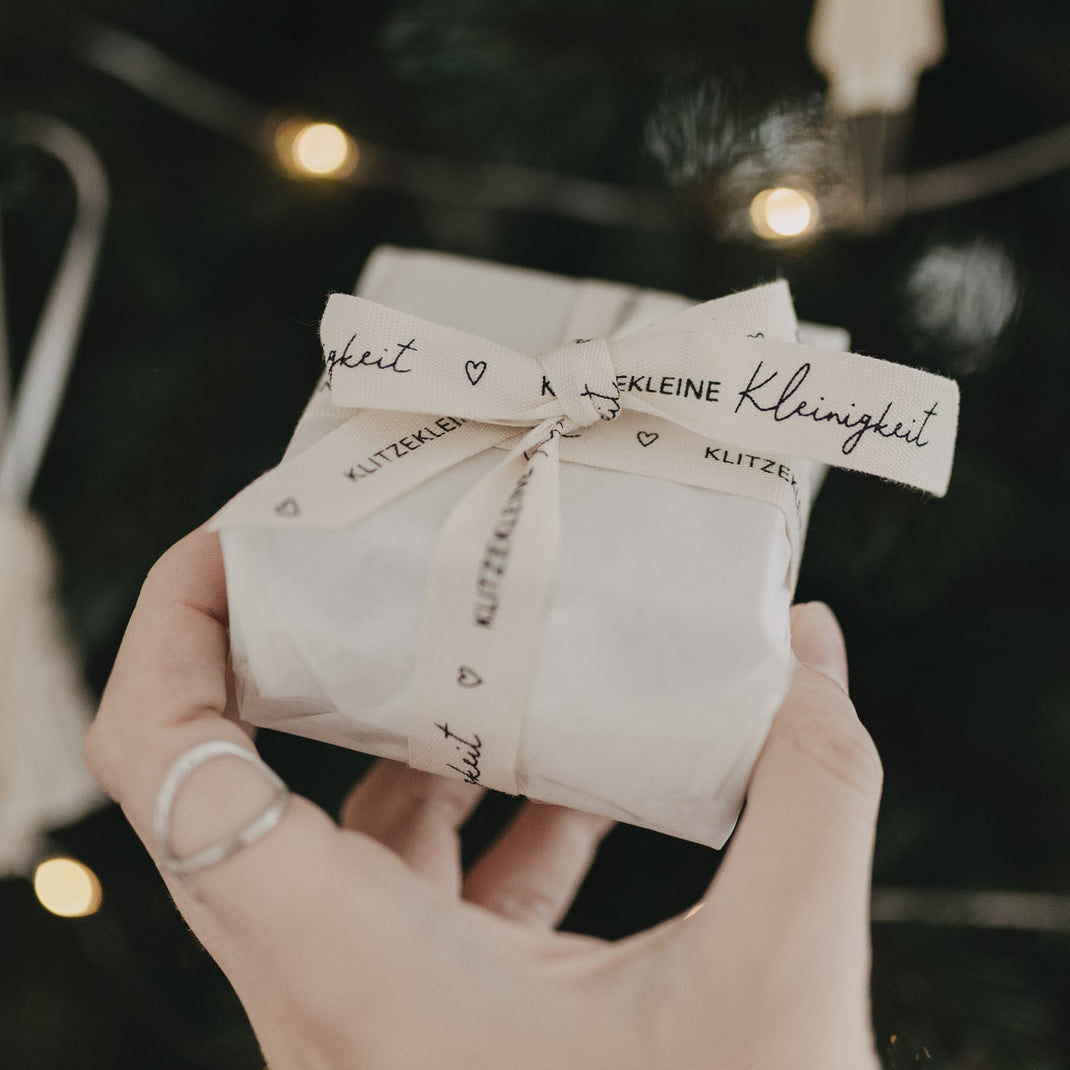 Geschenkband 5m Klitzekleine Kleinigkeit