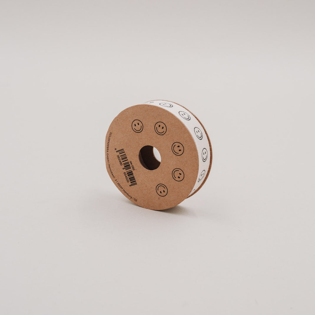 Geschenkband 5m Smileys