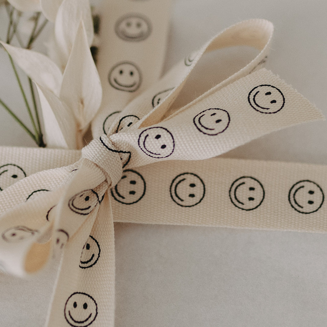 Geschenkband 5m Smileys