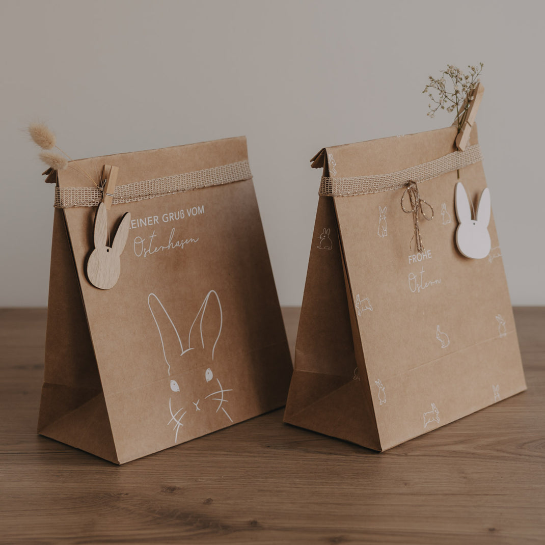 Papiertüten Ostern M im 6er Set