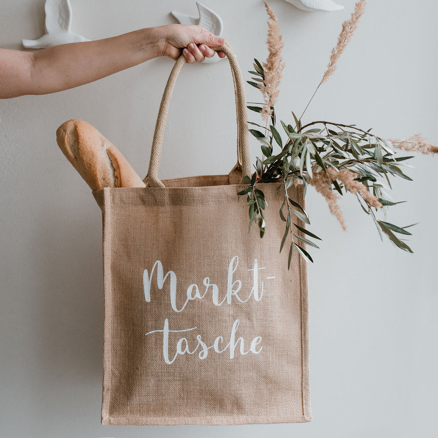 Jute Shopper Markttasche