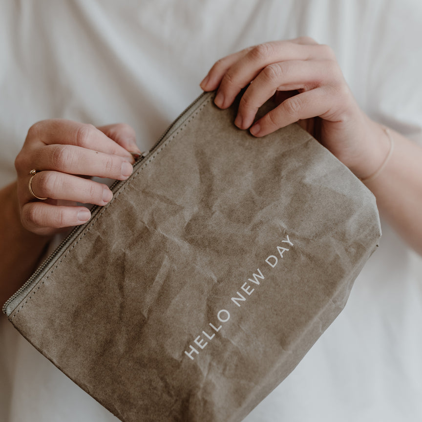 Kosmetiktasche Hello new day