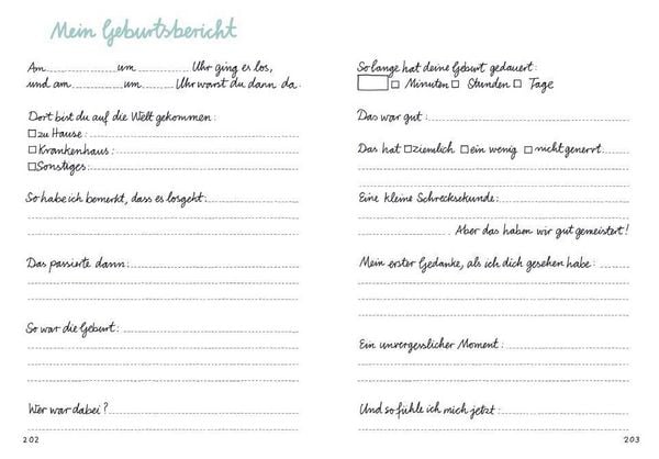 Tagebuch-Meine Schwangerschaft