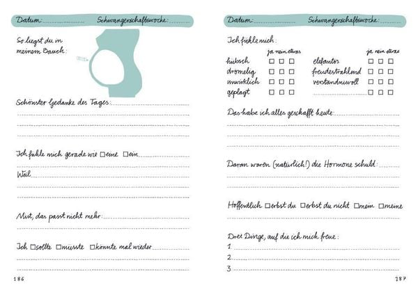 Tagebuch-Meine Schwangerschaft