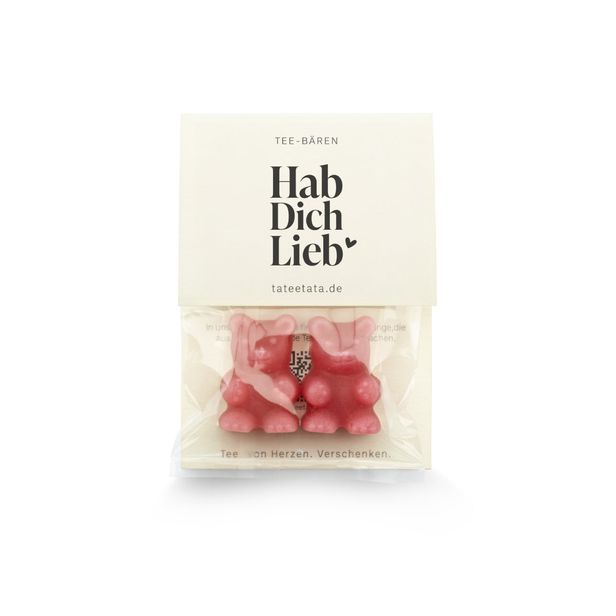 Tee-Bären Mini Hab dich lieb