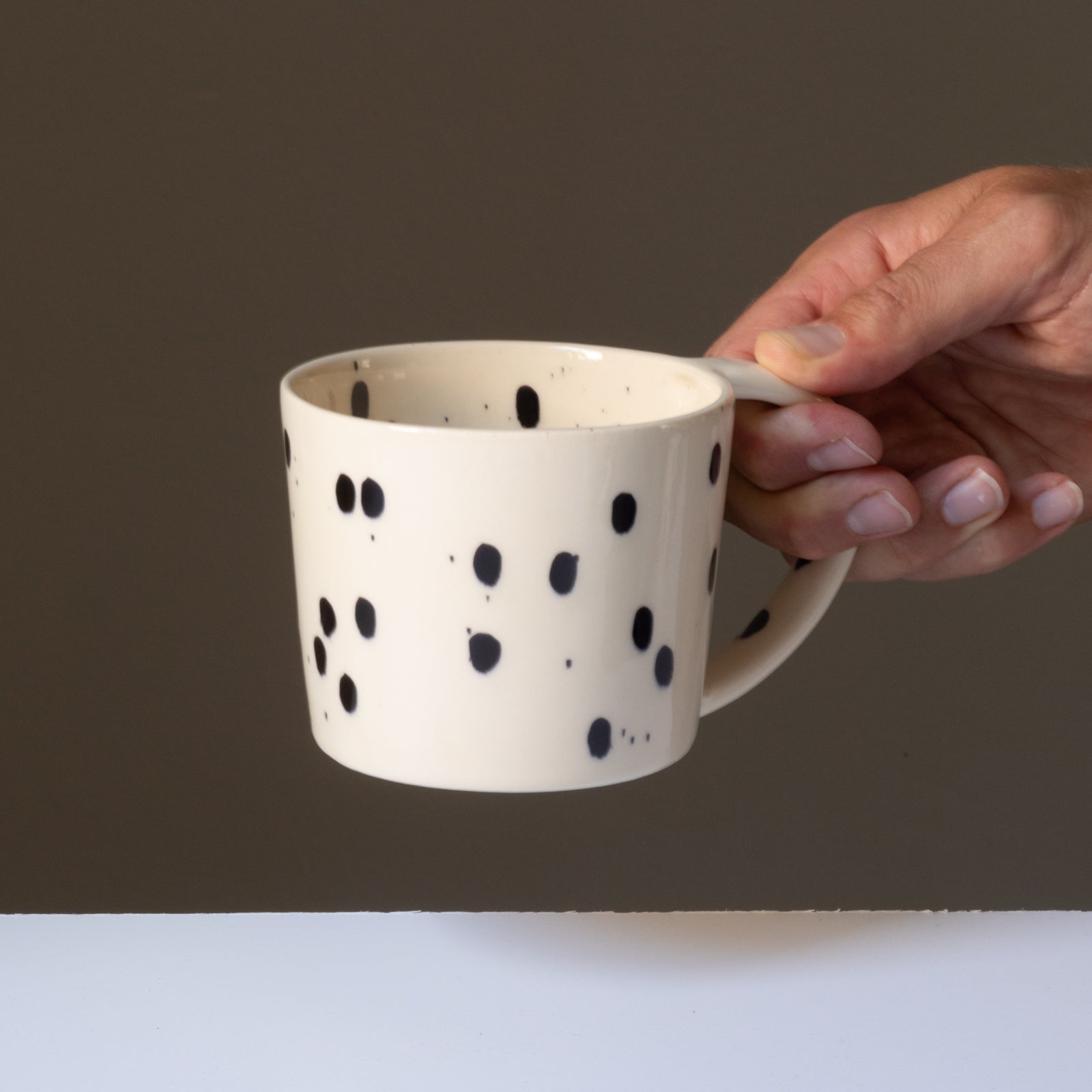 Teetasse Black Dots, Blush Couture