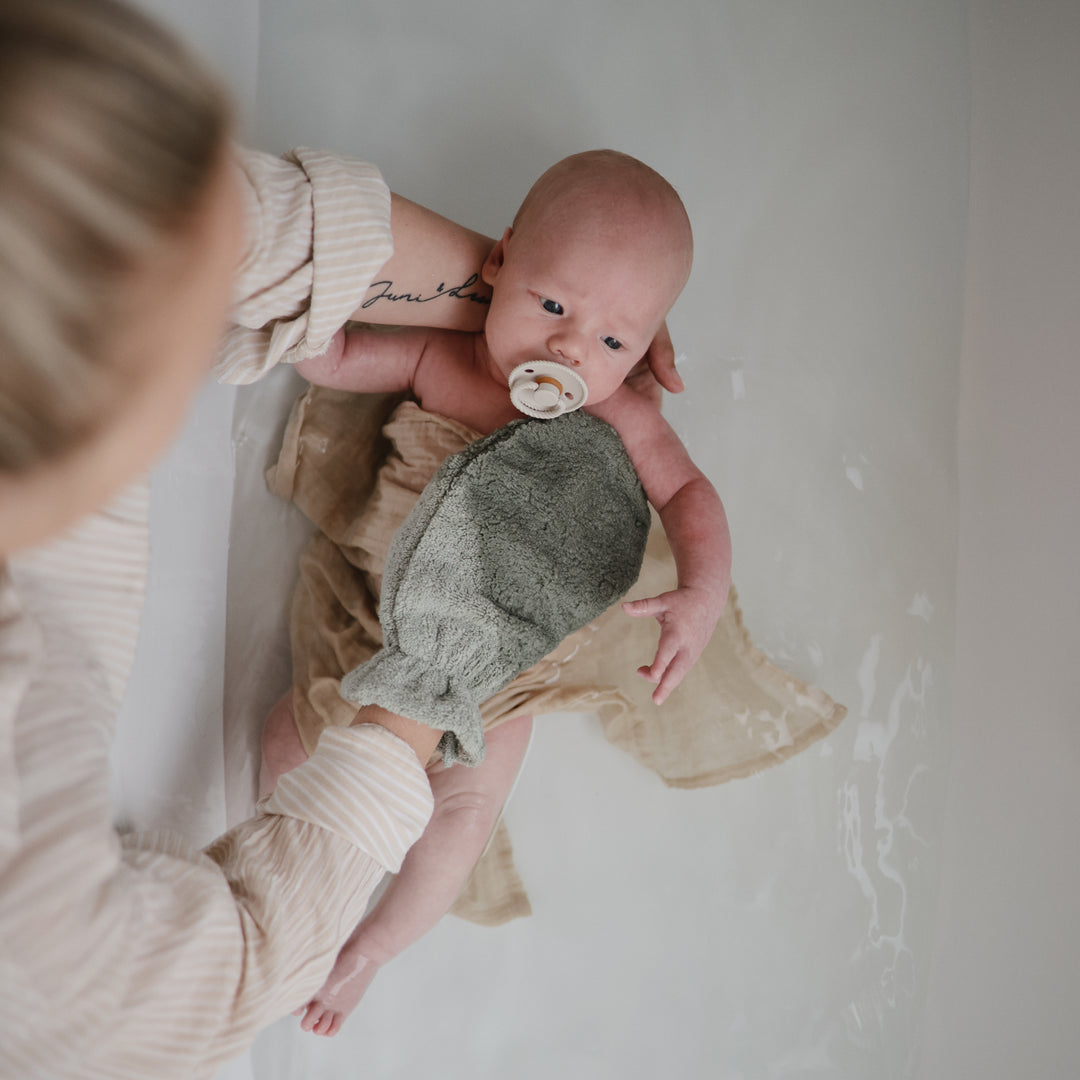 Badehandschuh 2er Set Moss