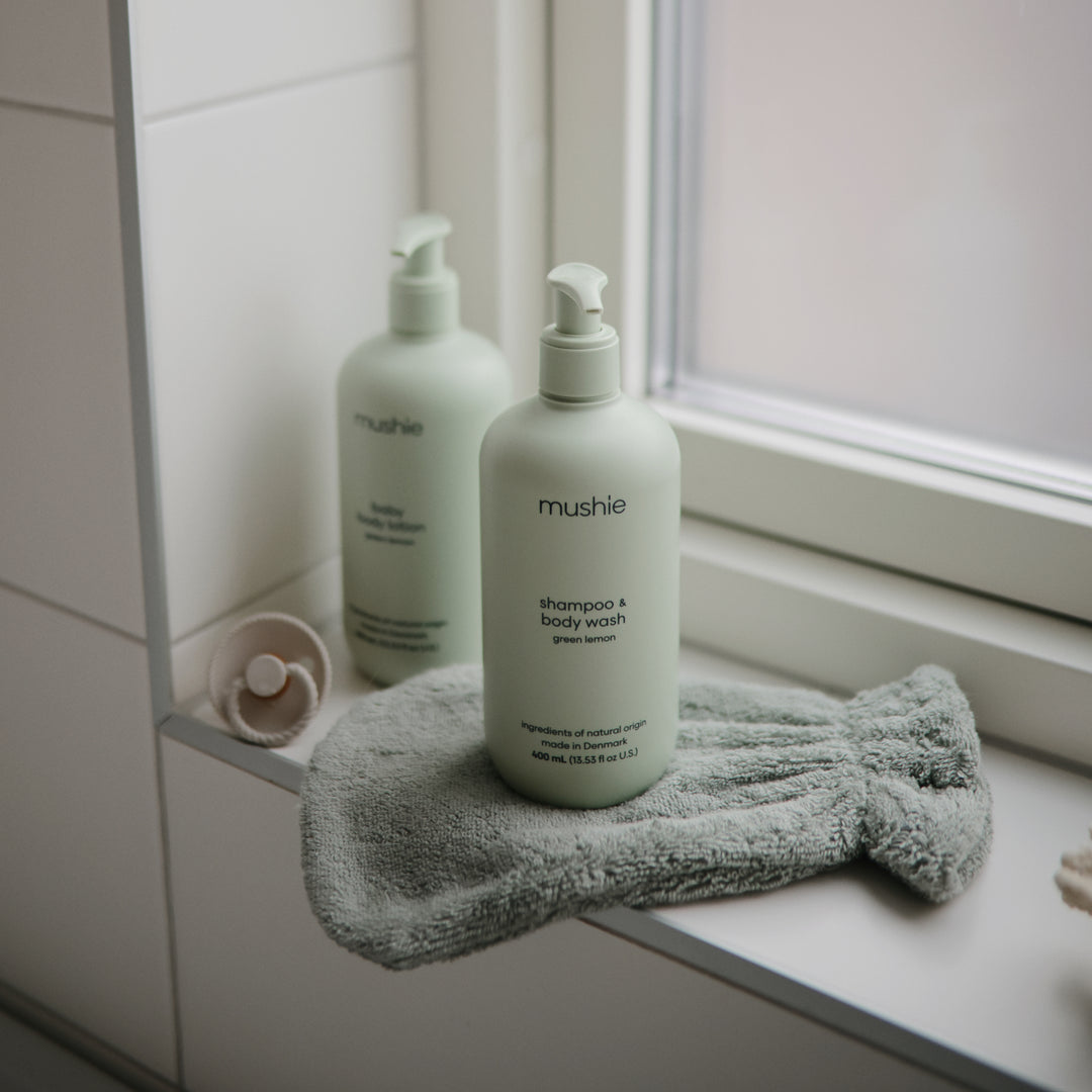 Badehandschuh 2er Set Moss