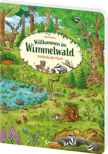 Willkommen im Wimmelwald - Entdecke die Tiere!